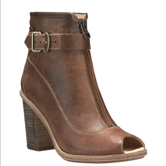 New Timberland Women’s Merge peep toe boot company - Picture 6 of 13